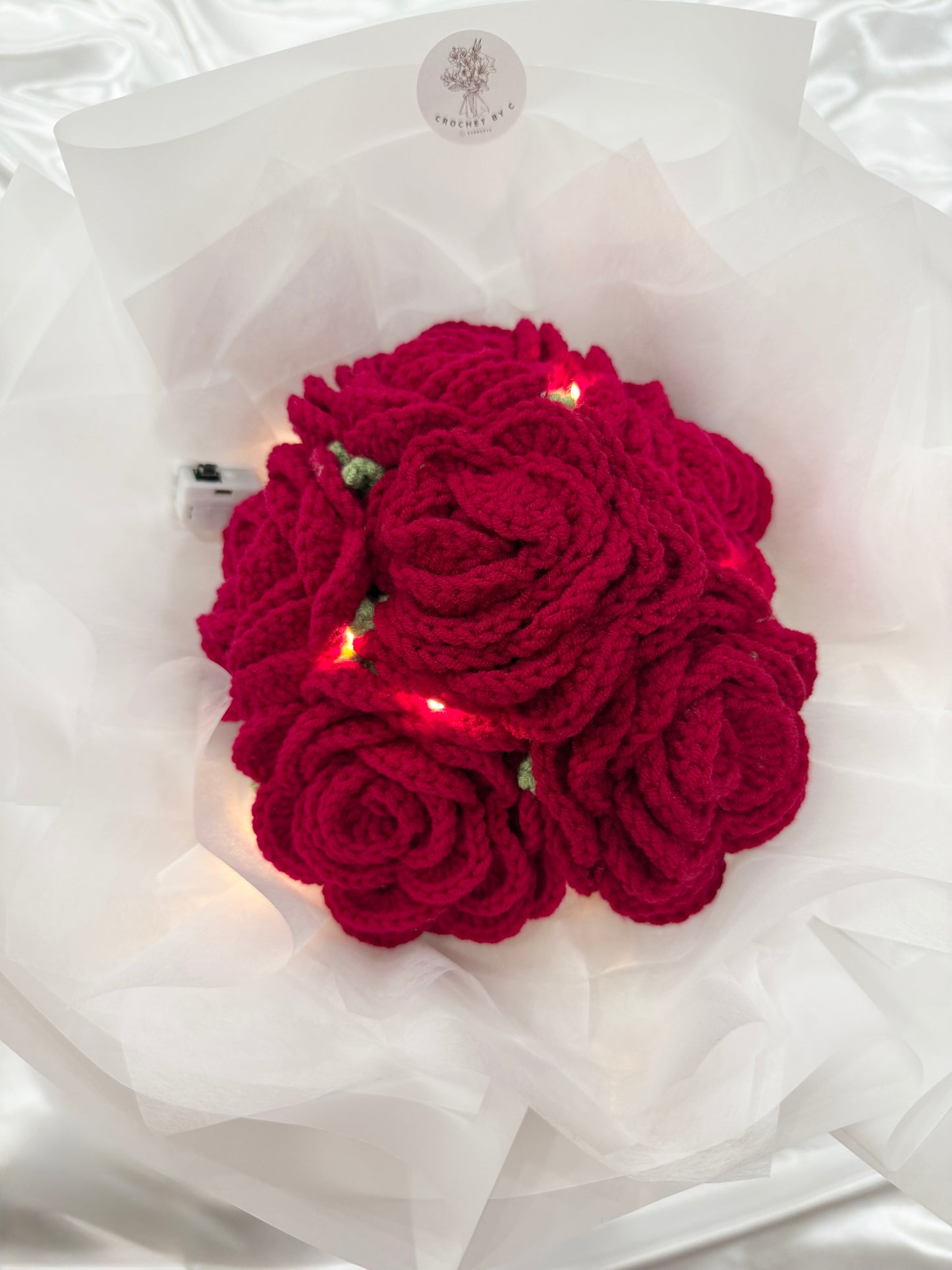 6pc Red Rose Bouquet
